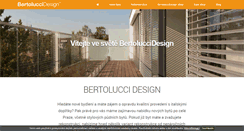 Desktop Screenshot of bertoluccidesign.cz