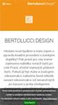 Mobile Screenshot of bertoluccidesign.cz